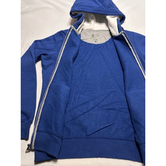 Indianapolis Colts Womens Full Zip Hooded Jacket Nike NFL Blue Long Sleeve - Picture 3 of 11